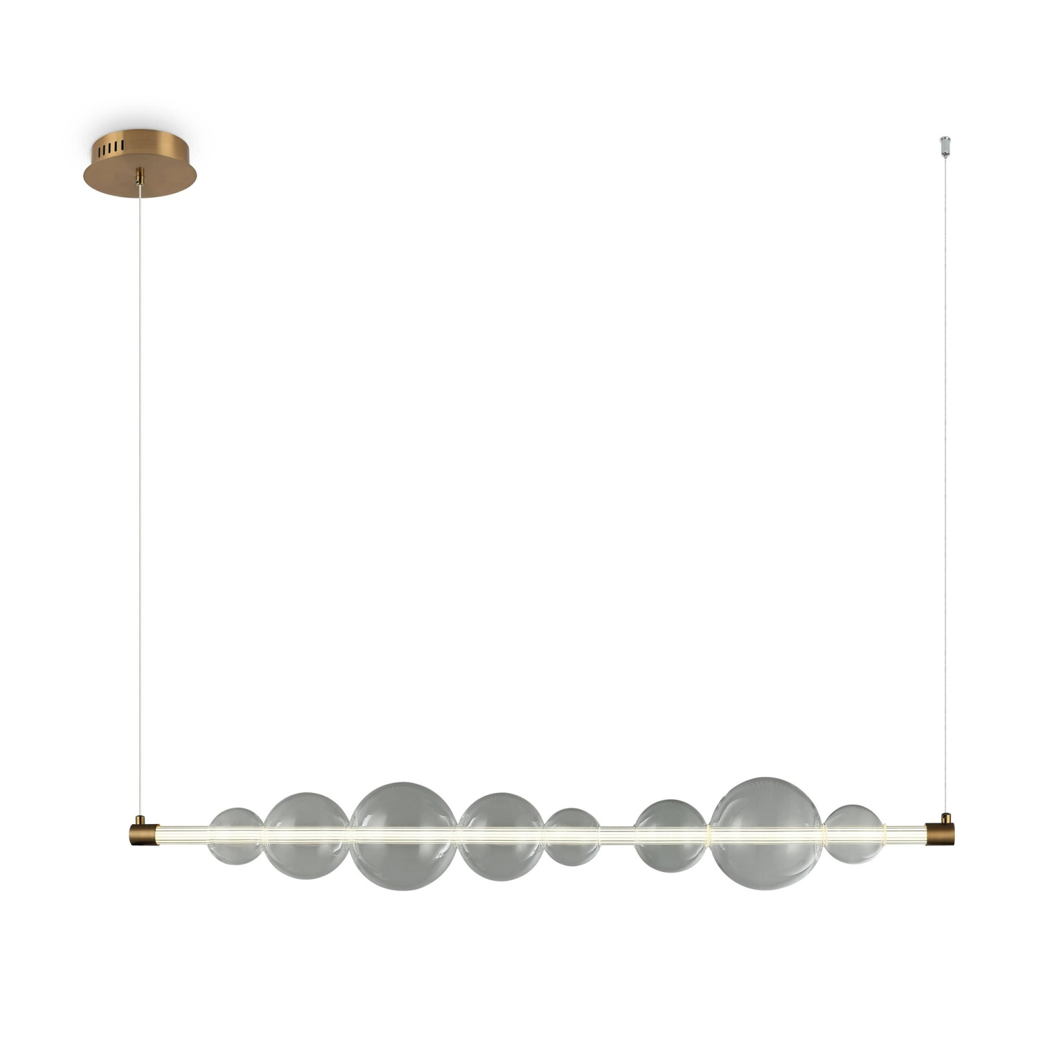 Freya Modern Glaze Подвесной светильник цвет: латунь FR5396PL-L13BS