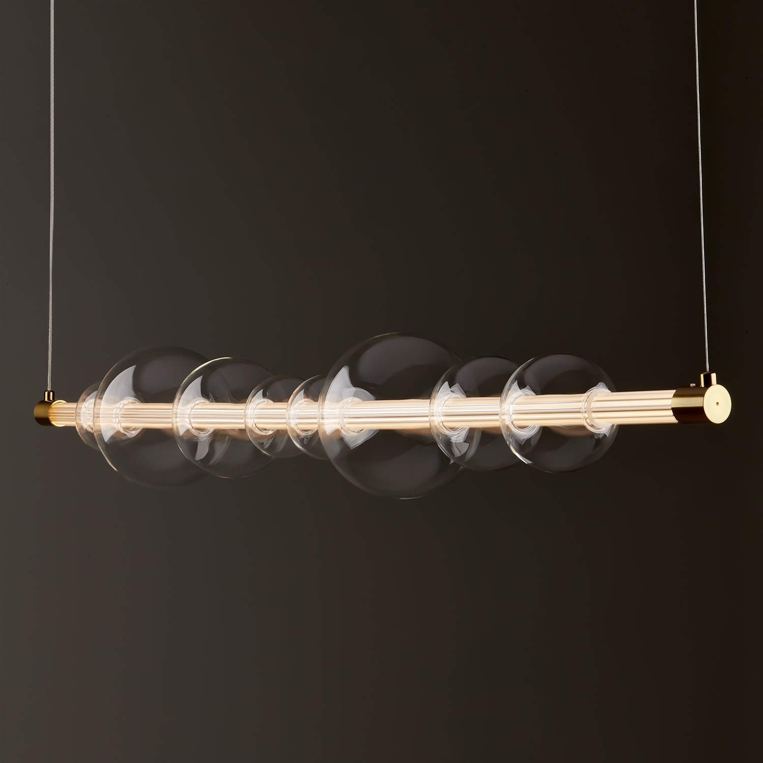 Freya Modern Glaze Подвесной светильник цвет: латунь FR5396PL-L13BS