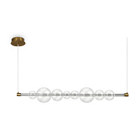 Freya Modern Glaze Подвесной светильник цвет: латунь FR5396PL-L13BS