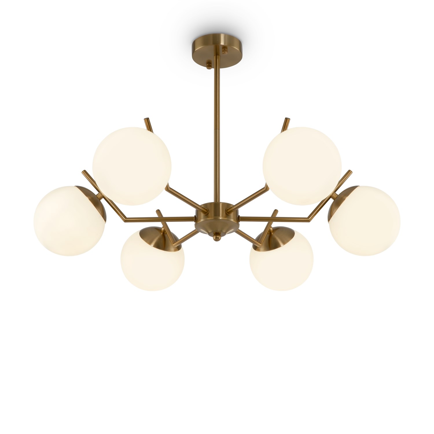 Freya Modern Moonrock Люстра цвет: латунь FR5173PL-06BS
