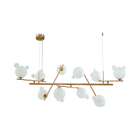 Freya Modern Flaty Подвесной светильник цвет: латунь FR5374PL-10BS