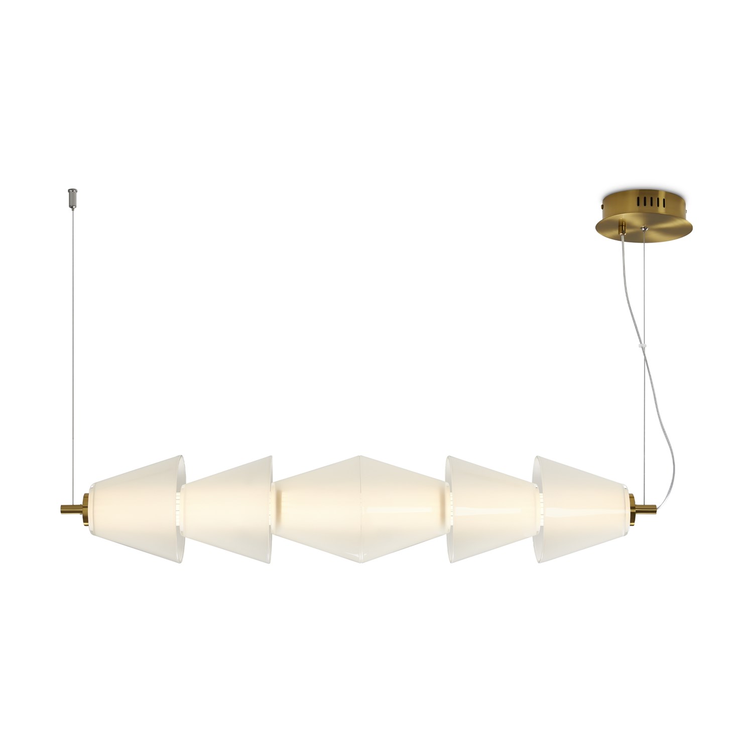 Freya LED Plum Подвесной светильник цвет: латунь FR6137PL-L21BT2