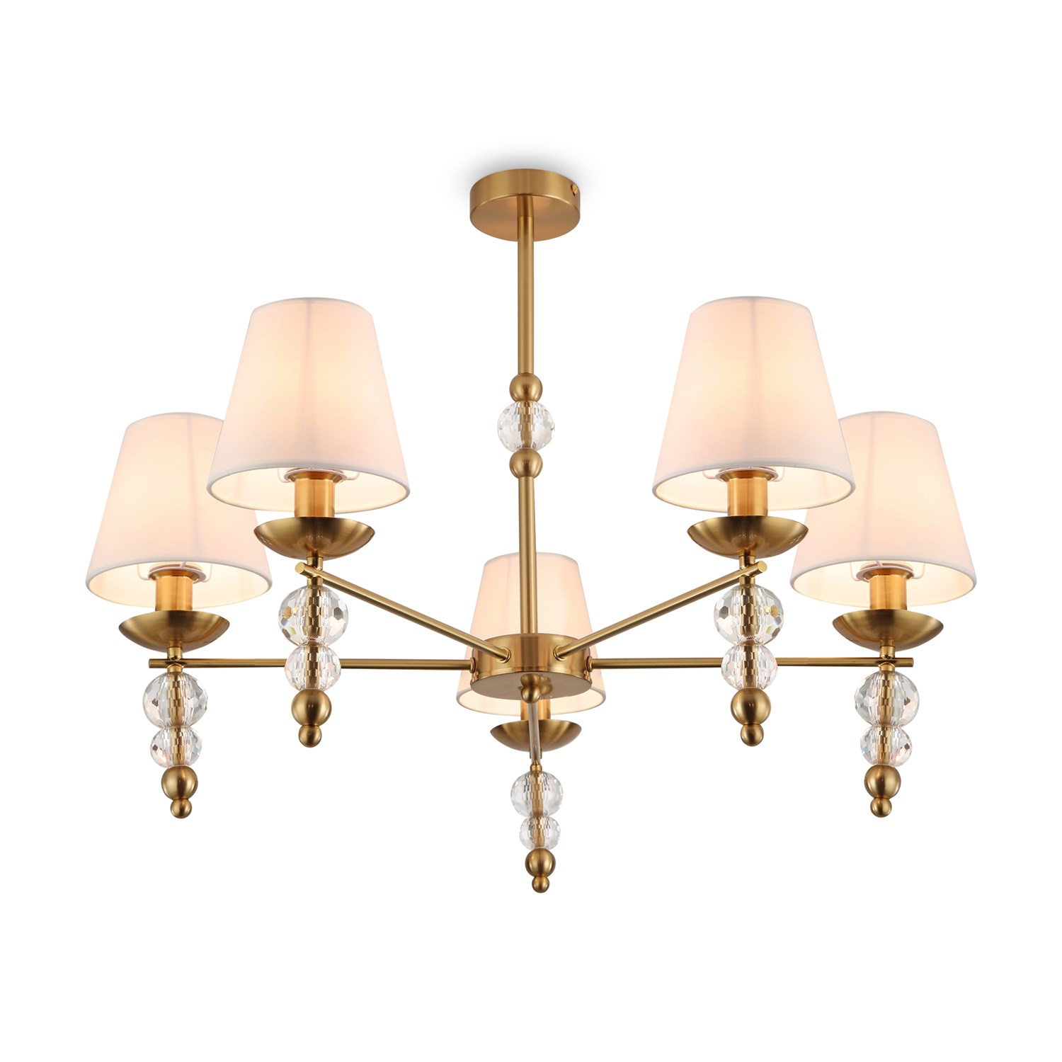 Freya Crystal Side Потолочный светильник цвет: латунь FR1009CL-05BS