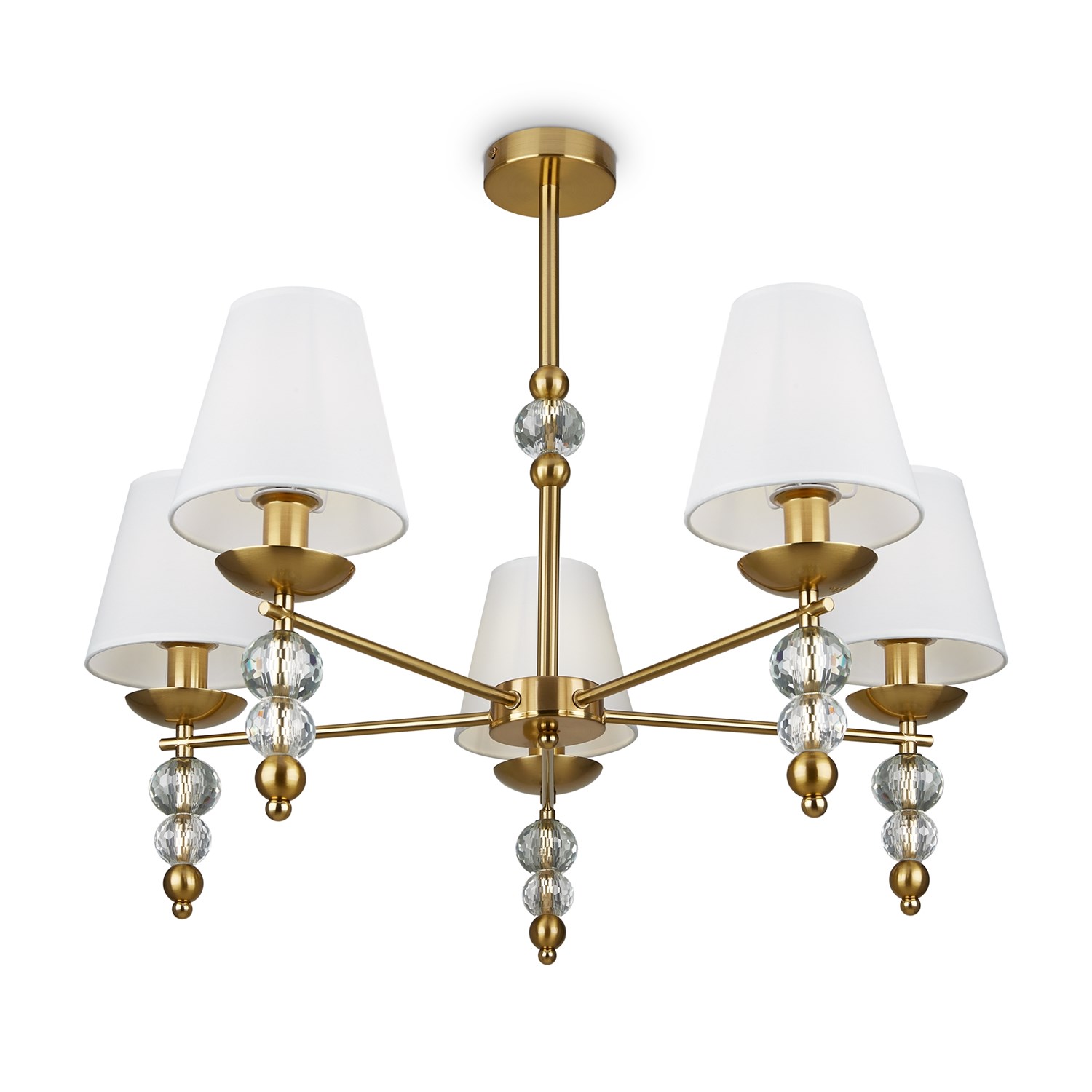 Freya Crystal Side Потолочный светильник цвет: латунь FR1009CL-05BS
