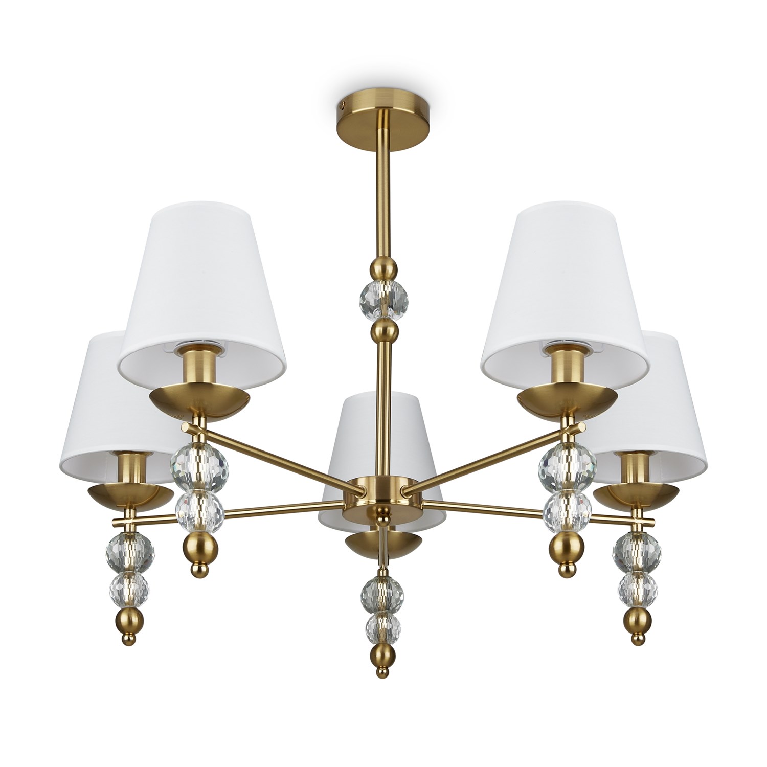 Freya Crystal Side Потолочный светильник цвет: латунь FR1009CL-05BS