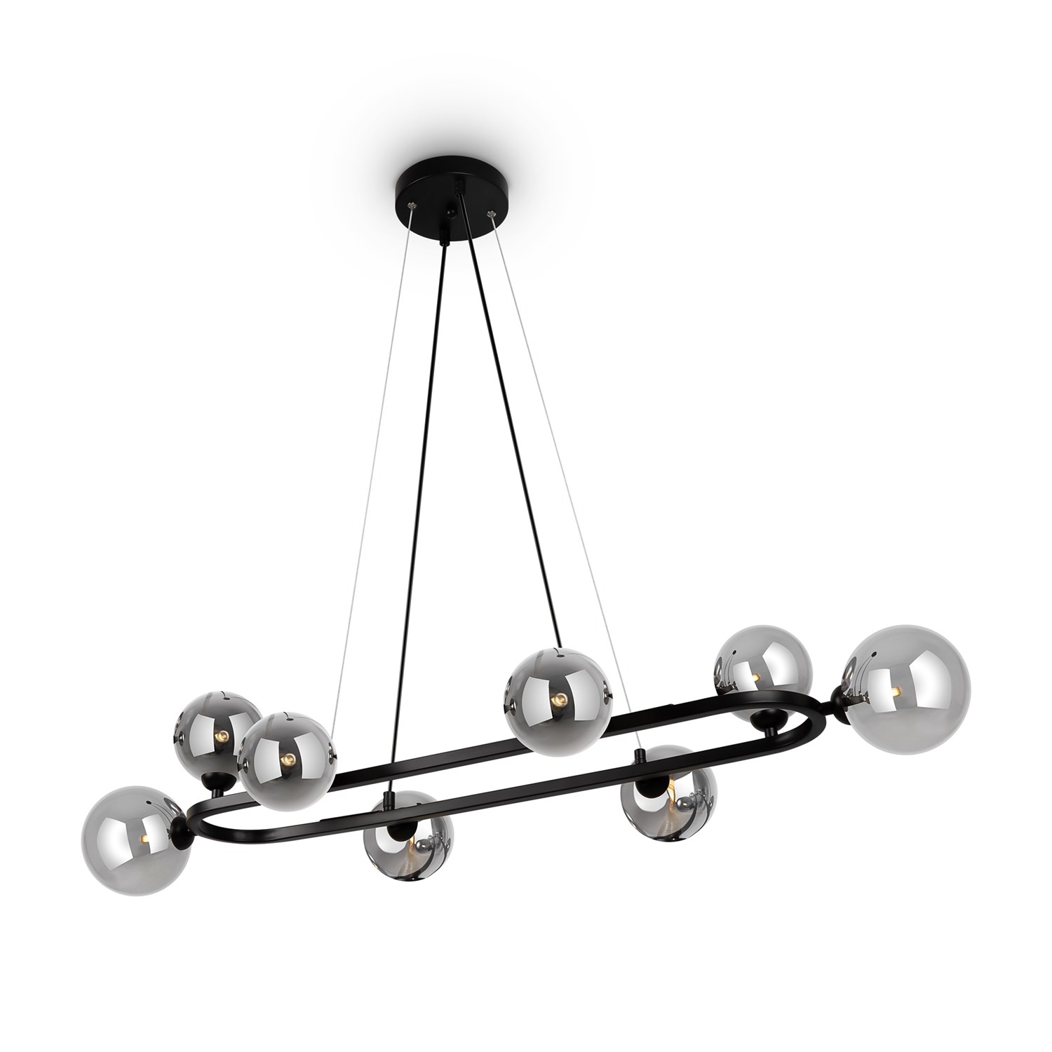 Freya Modern Globos Подвесной светильник цвет: черный FR5222PL-08B