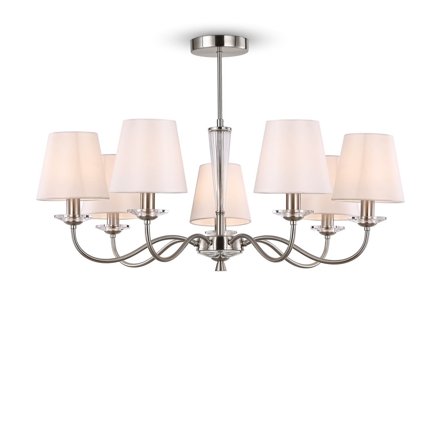 Freya Classic Osborn Люстра цвет: никель FR2027PL-07N