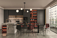 Freya Modern Sphirity Настенный светильник (бра) цвет: черный FR5376WL-02B