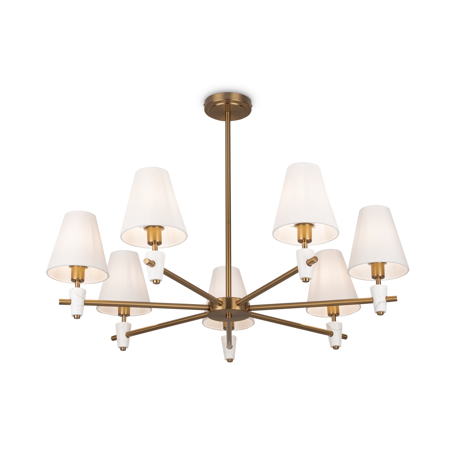 Freya Modern Pietra Потолочный светильник цвет: латунь FR5371CL-07BS