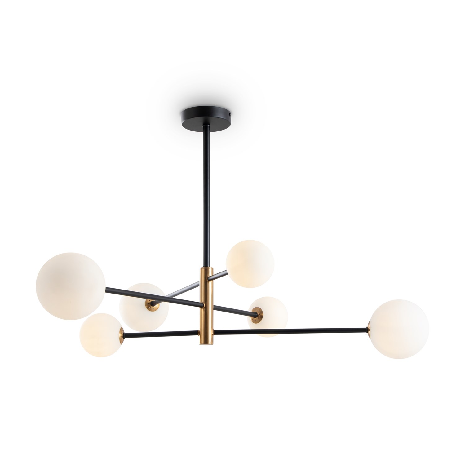 Freya Modern Sphirity Потолочный светильник цвет: черный FR5376CL-06B