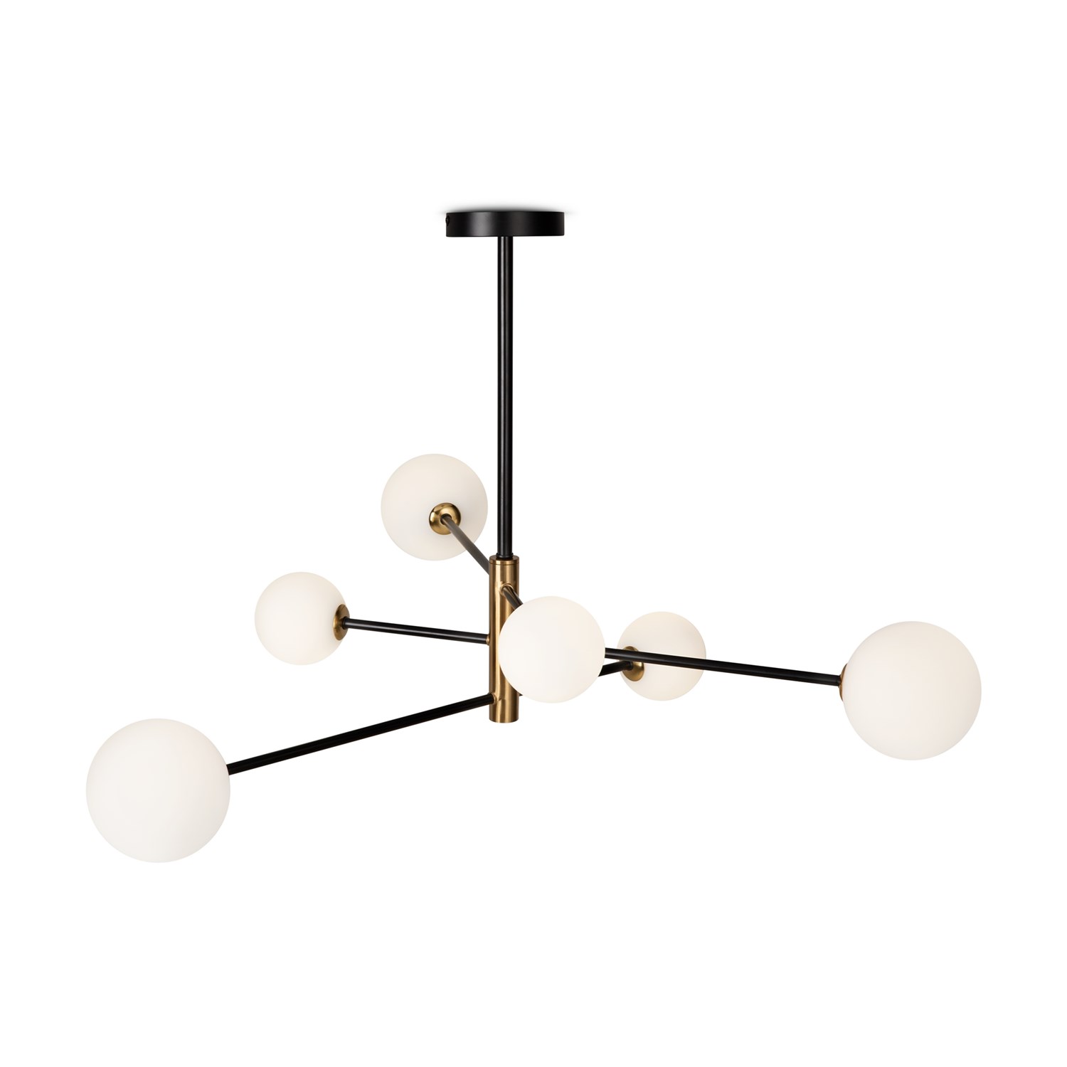 Freya Modern Sphirity Потолочный светильник цвет: черный FR5376CL-06B