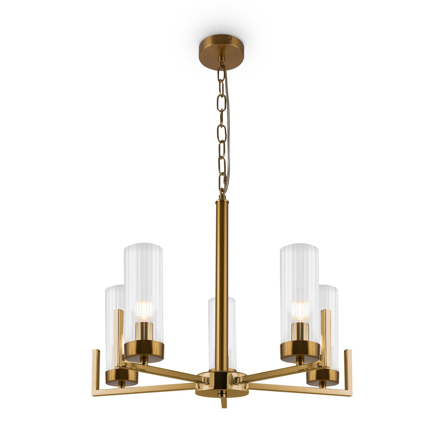 Freya Modern Adeline Подвесной светильник цвет: латунь FR5214PL-05BS