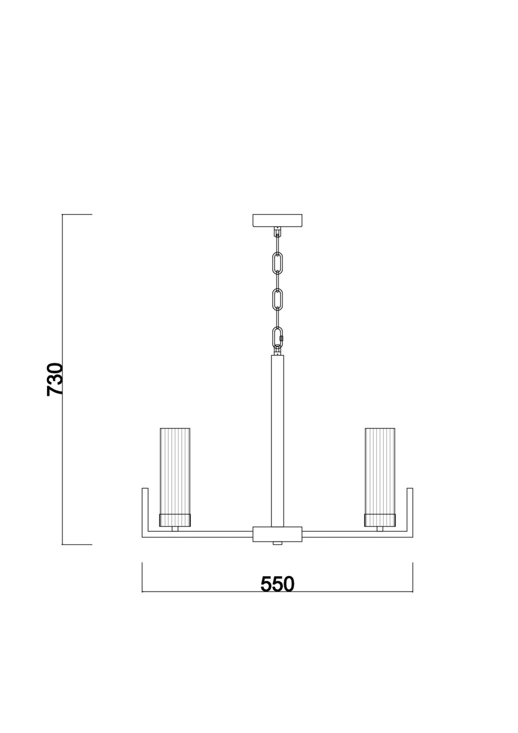 Freya Modern Adeline Подвесной светильник цвет: латунь FR5214PL-05BS