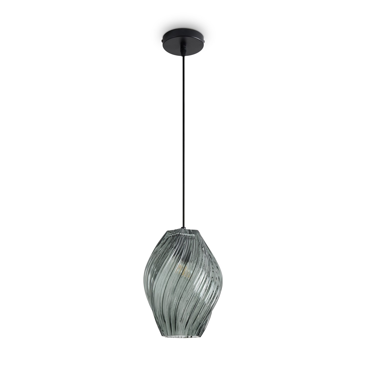 Freya Modern Shiny Подвесной светильник цвет: темно-сине-зеленый FR5547PL-01DBL