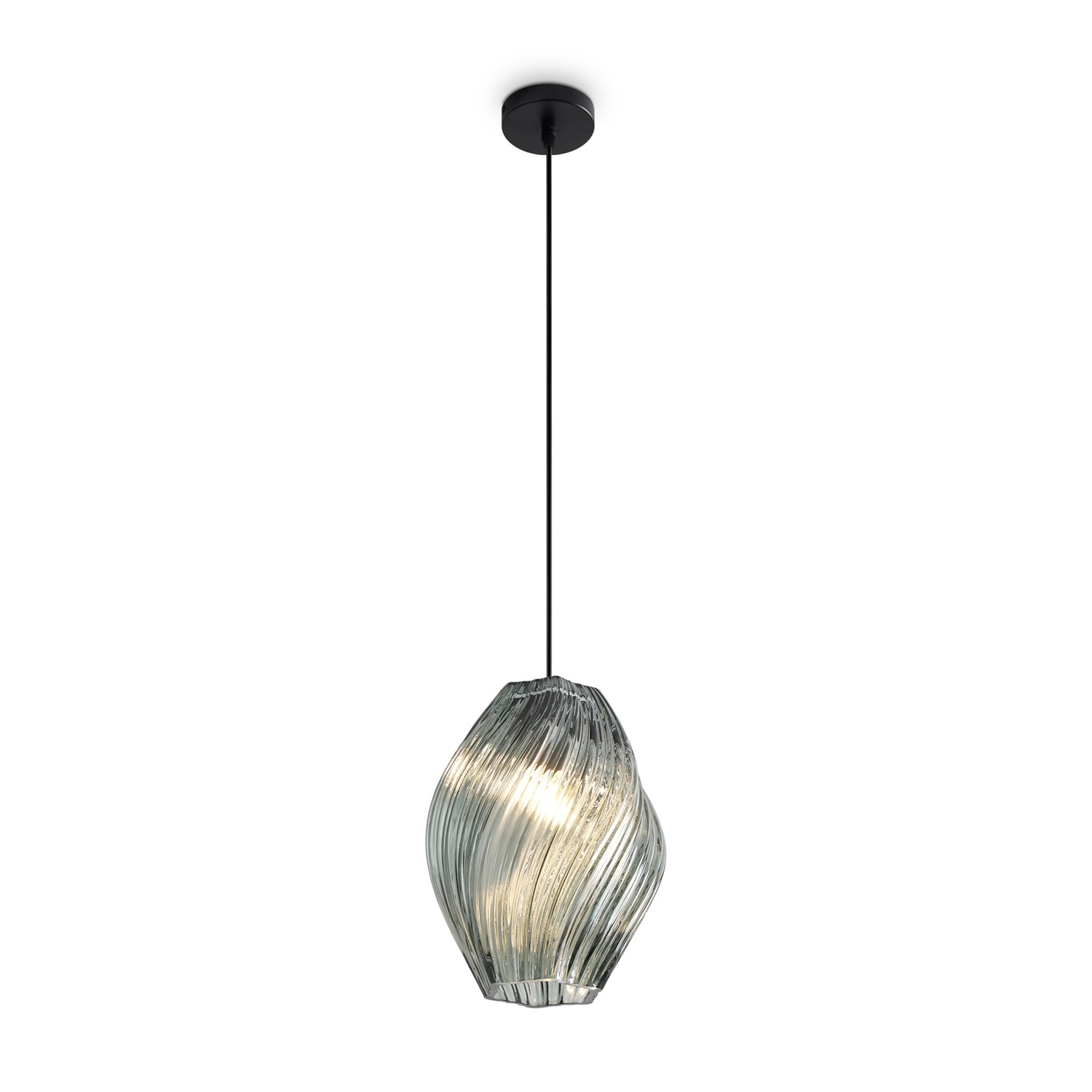 Freya Modern Shiny Подвесной светильник цвет: темно-сине-зеленый FR5547PL-01DBL