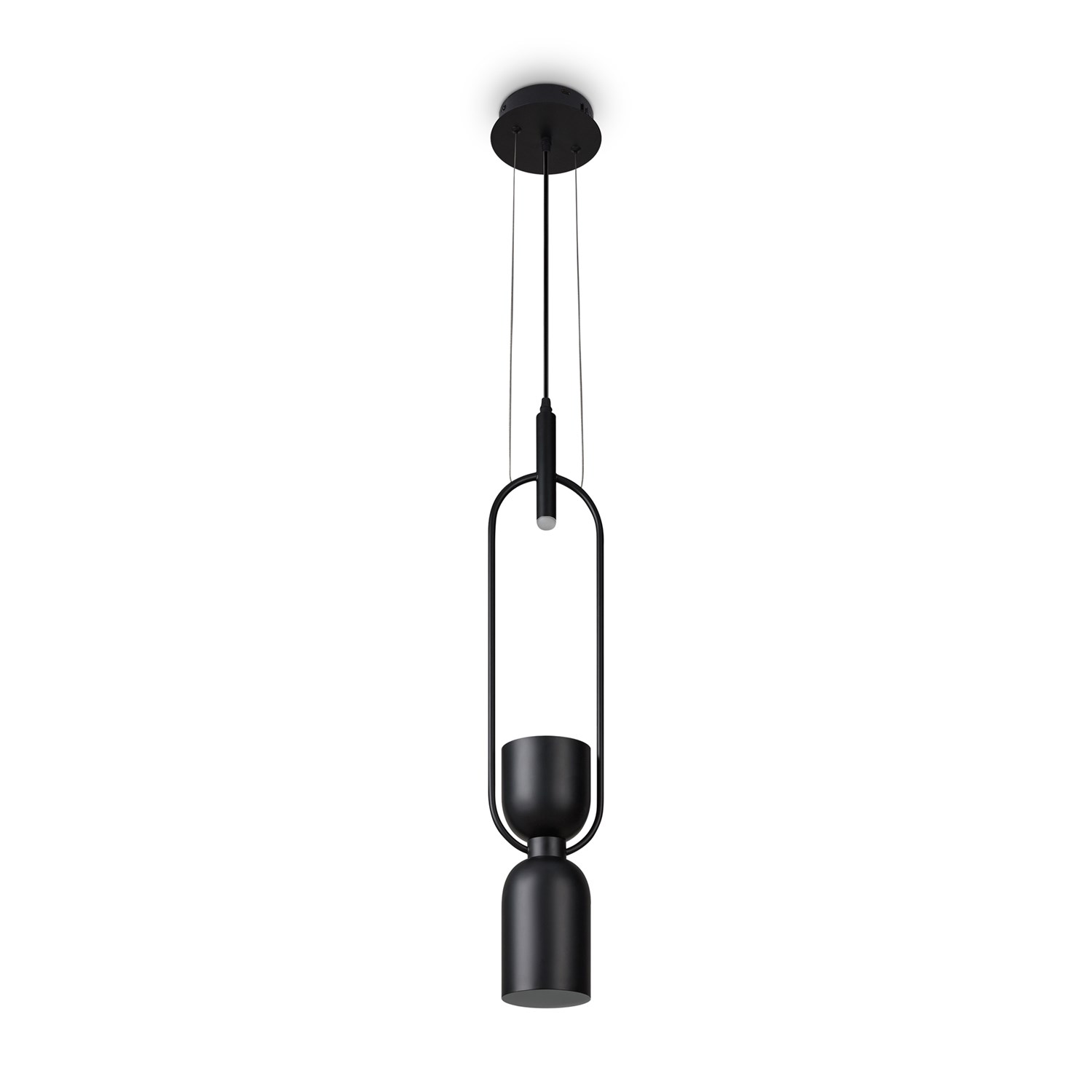 Freya Modern Achillea Подвесной светильник цвет: черный FR5400PL-01B
