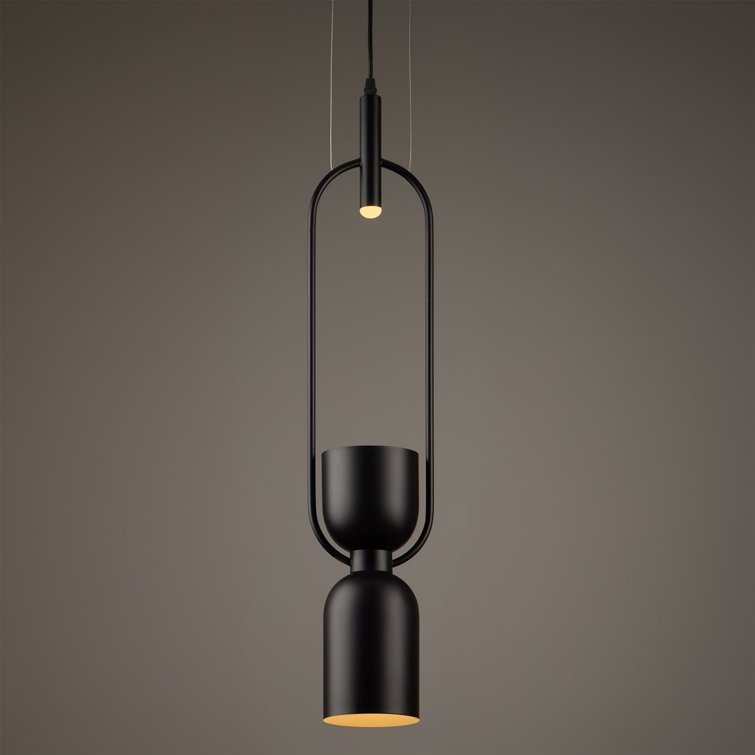 Freya Modern Achillea Подвесной светильник цвет: черный FR5400PL-01B