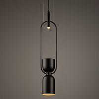 Freya Modern Achillea Подвесной светильник цвет: черный FR5400PL-01B
