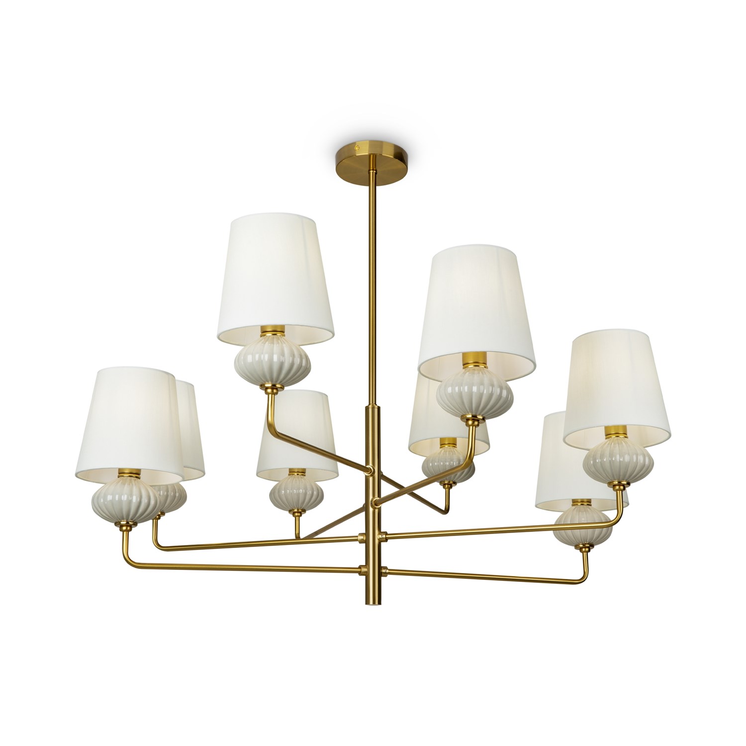 Freya Classic Ceramics Подвесной светильник цвет: латунь FR2029PL-08BS