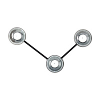 Freya Modern Drop Потолочный светильник цвет: черный FR5445CL-L15B
