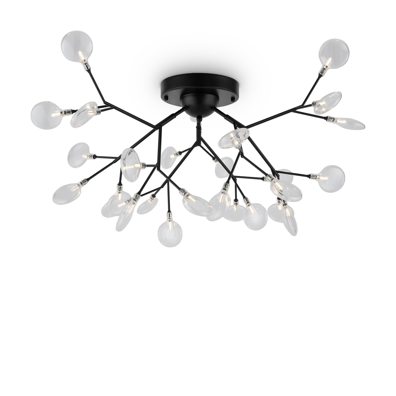 Freya Modern Florencia Потолочный светильник цвет: черный FR5049CL-27B
