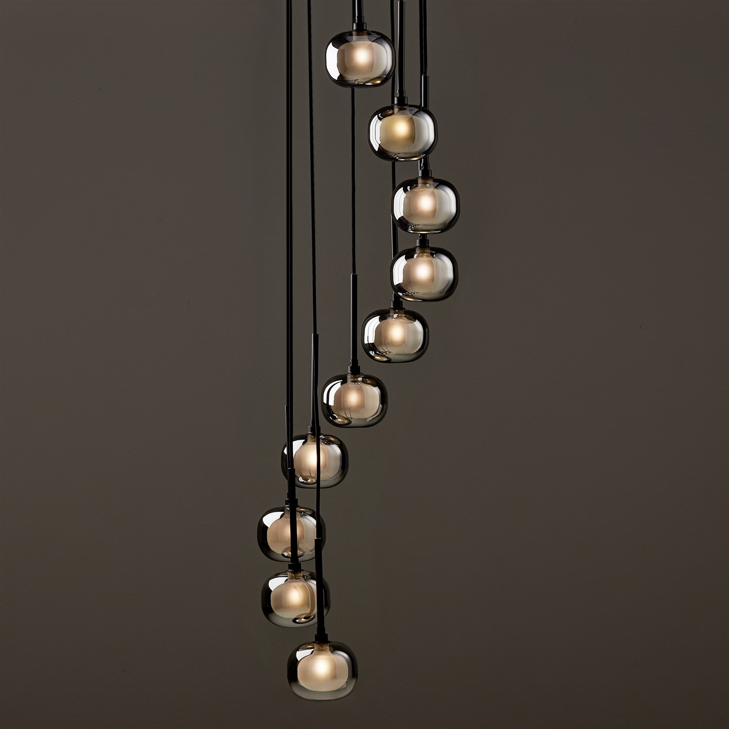 Freya Modern Shimmer Подвесной светильник цвет: черный FR5435PL-10B