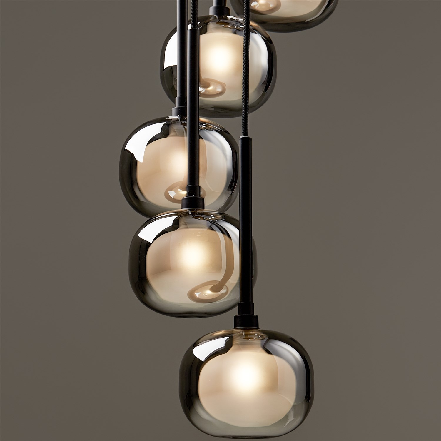 Freya Modern Shimmer Подвесной светильник цвет: черный FR5435PL-10B