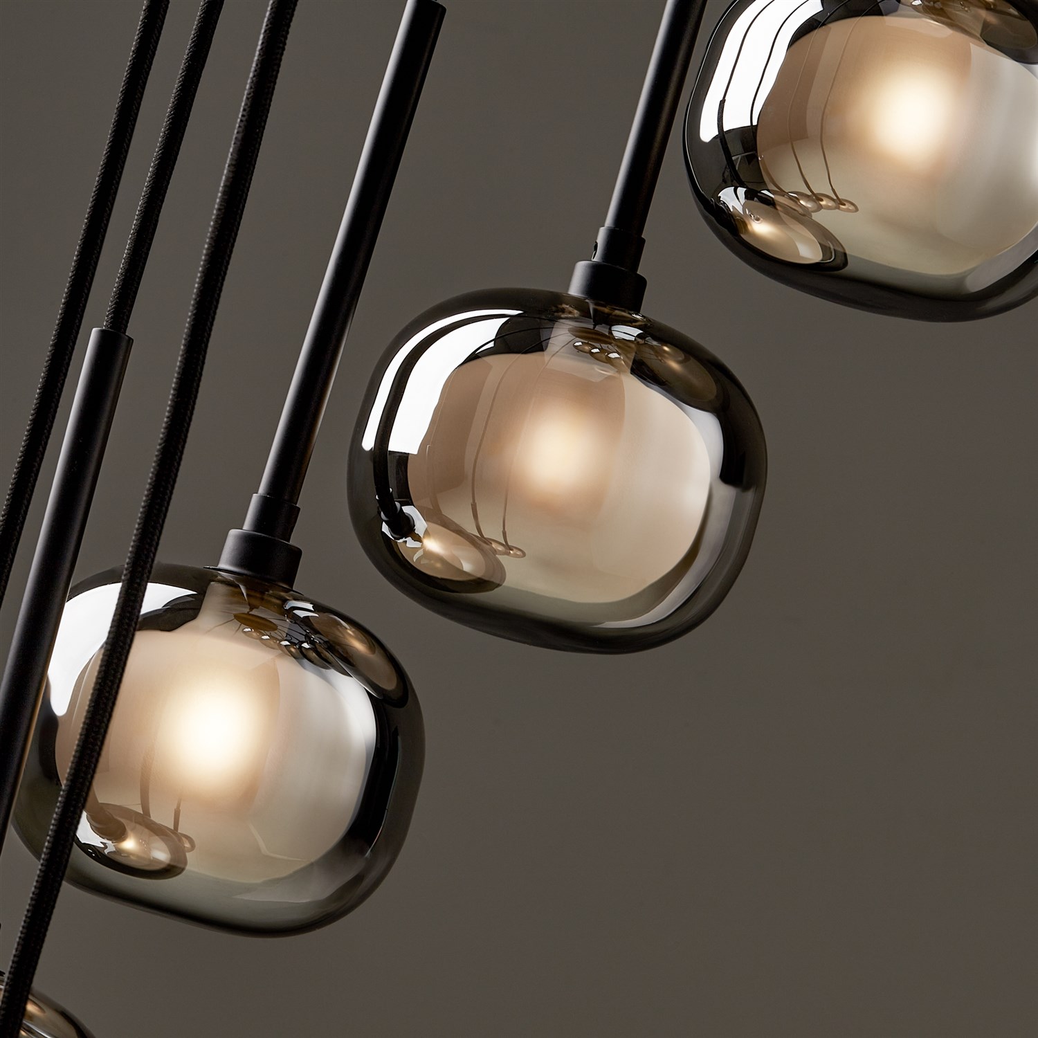 Freya Modern Shimmer Подвесной светильник цвет: черный FR5435PL-10B