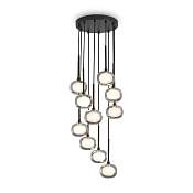 Freya Modern Shimmer Подвесной светильник цвет: черный FR5435PL-10B
