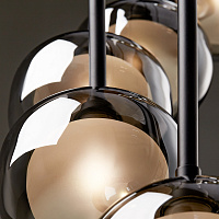 Freya Modern Shimmer Подвесной светильник цвет: черный FR5435PL-10B