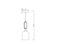Freya Modern Difuso Подвесной светильник цвет: хром FR5178PL-01N