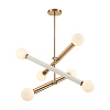Freya Modern Cross Подвесной светильник цвет: золото FR5381PL-06G