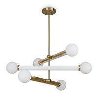 Freya Modern Cross Подвесной светильник цвет: золото FR5381PL-06G