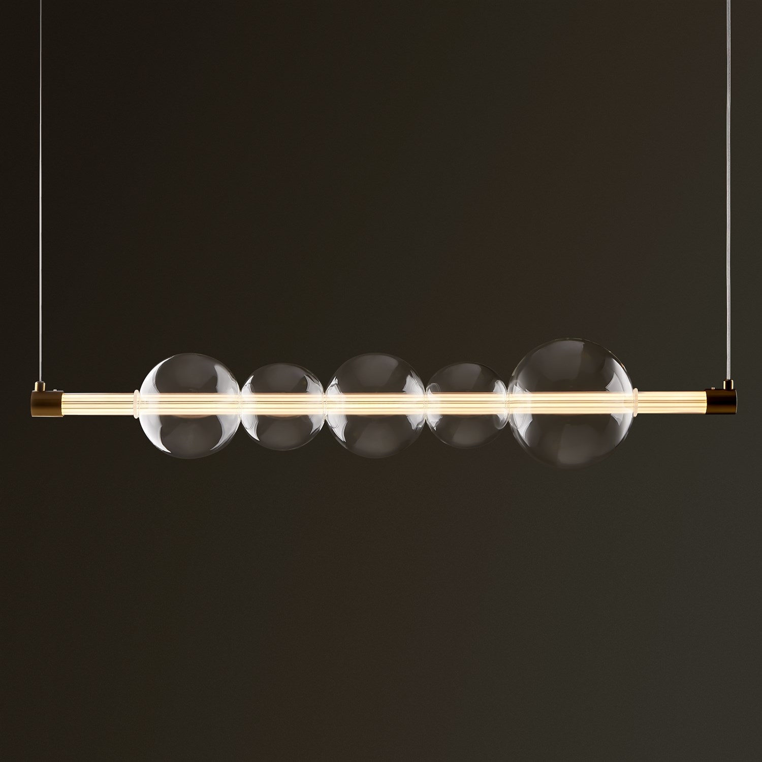 Freya Modern Glaze Подвесной светильник цвет: латунь FR5396PL-L11BS