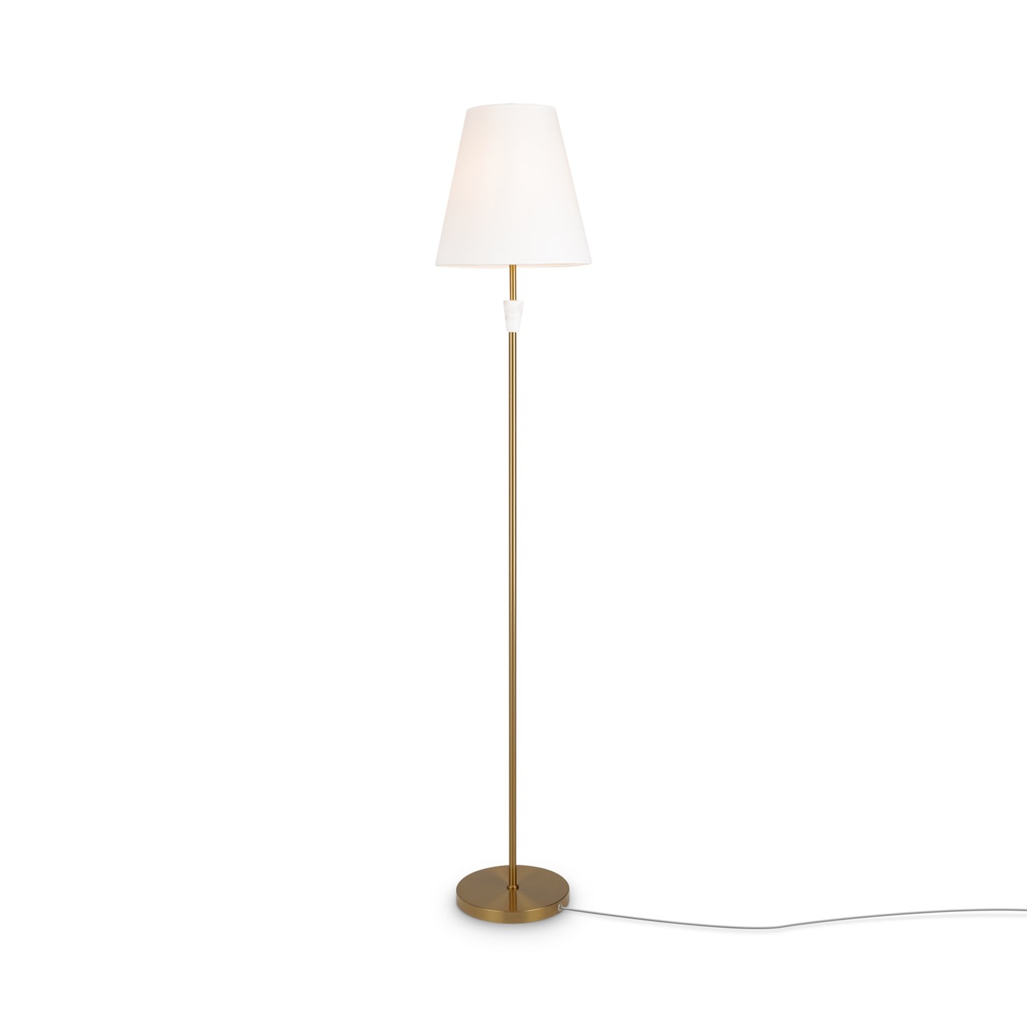Freya Modern Pietra Напольный светильник (торшер) цвет: латунь FR5371FL-01BS