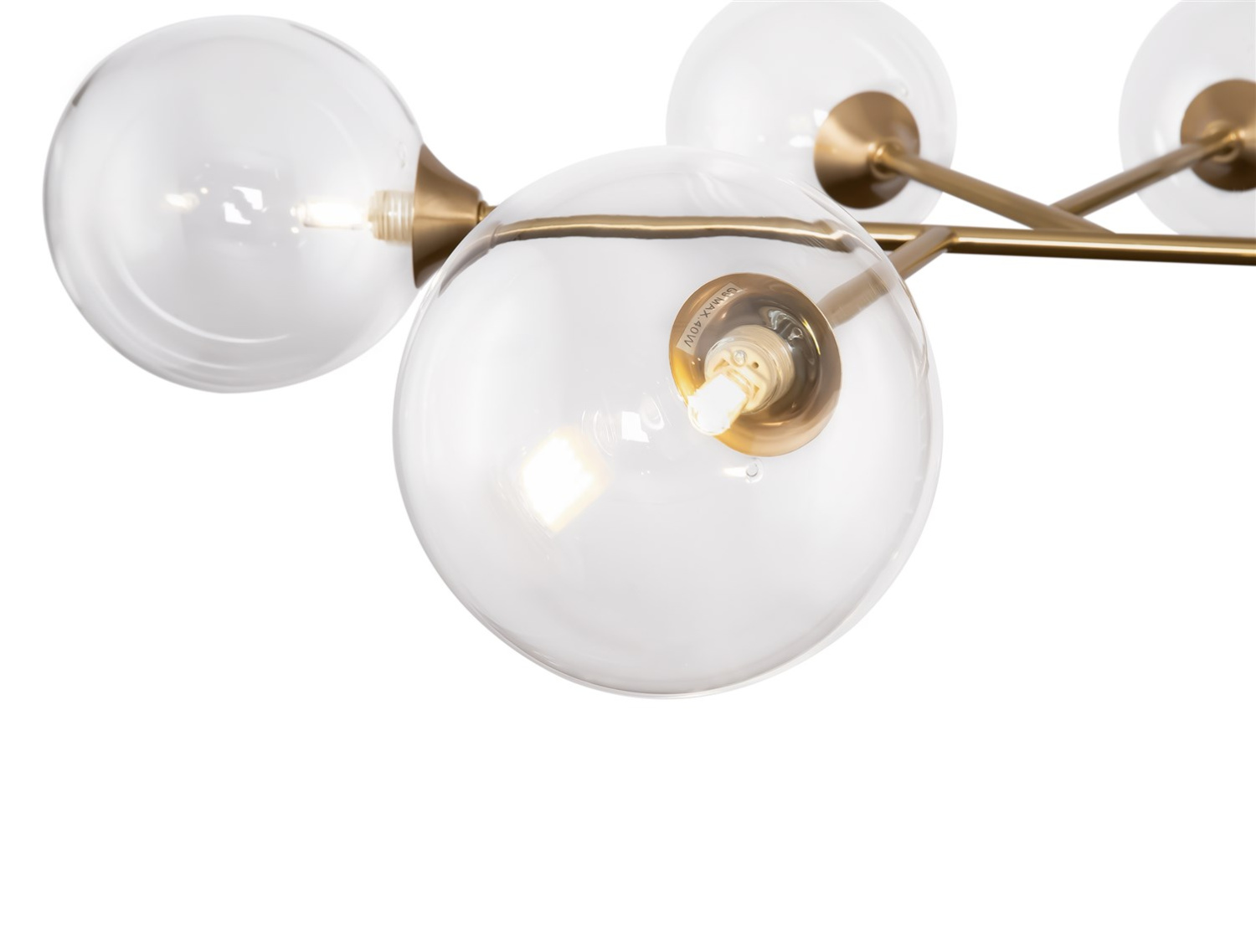 Freya Modern Maddison Люстра цвет: латунь FR5115PL-08BZ