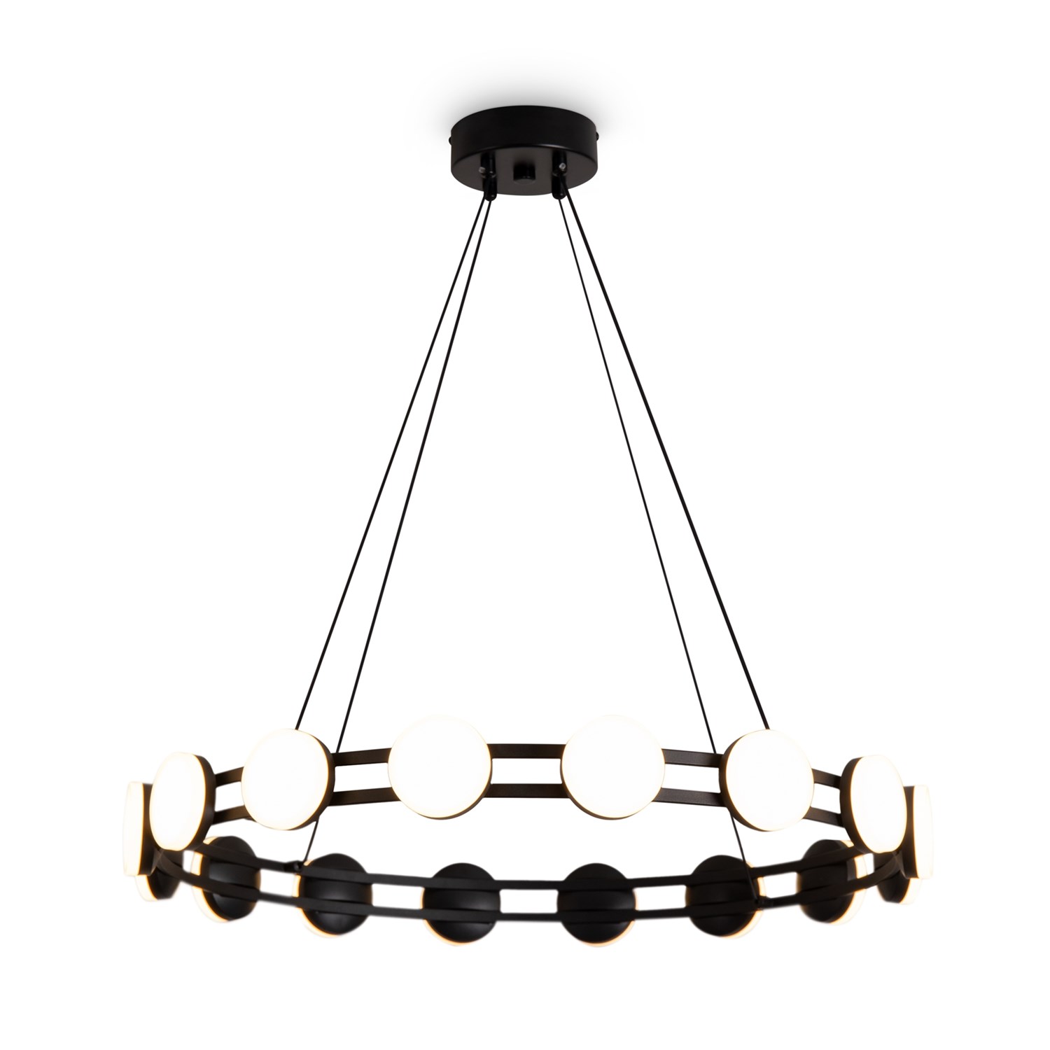 Freya LED Collar Подвесной светильник цвет: черный FR6180PL-L32B
