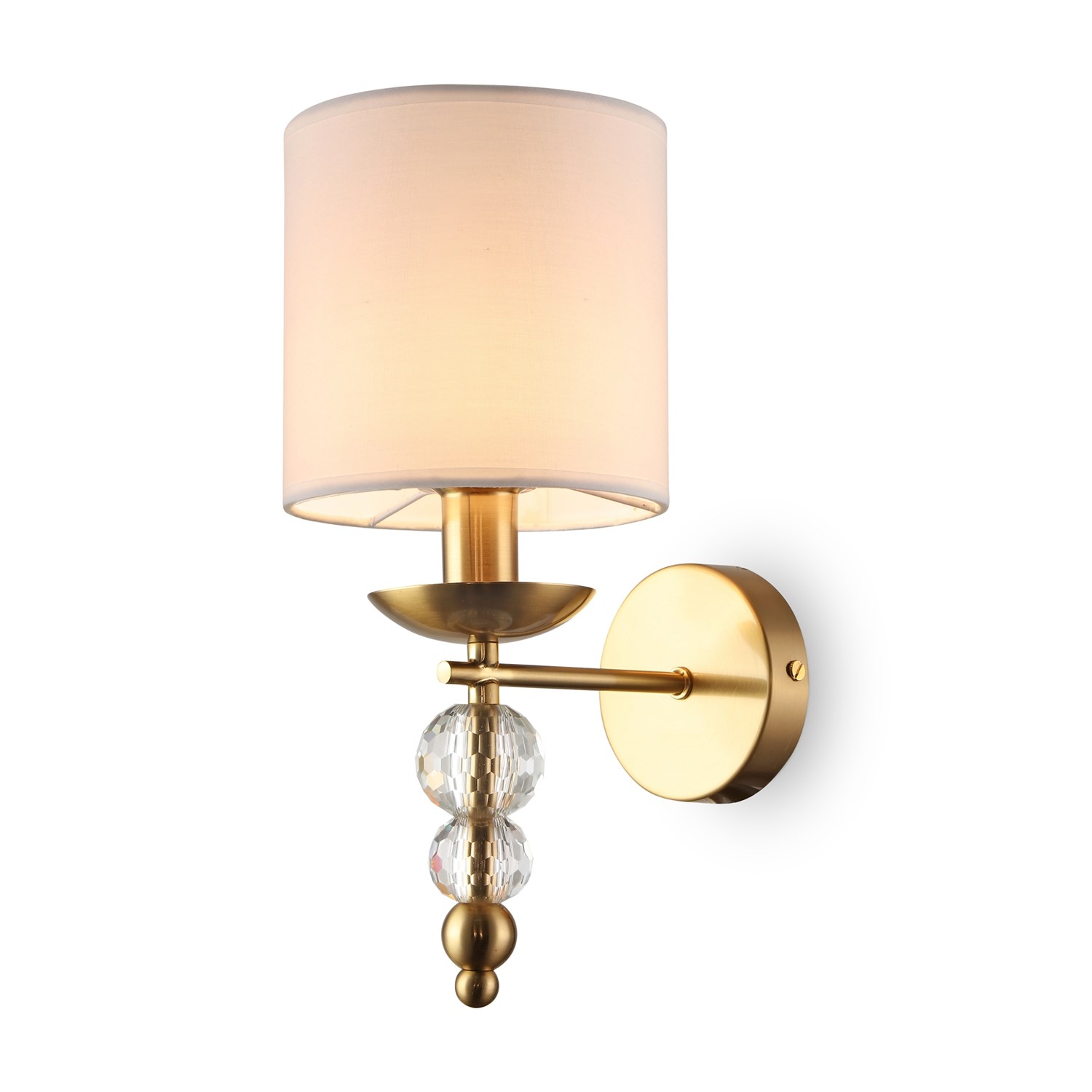 Freya Crystal Side Настенный светильник (бра) цвет: латунь FR1009WL-01BS
