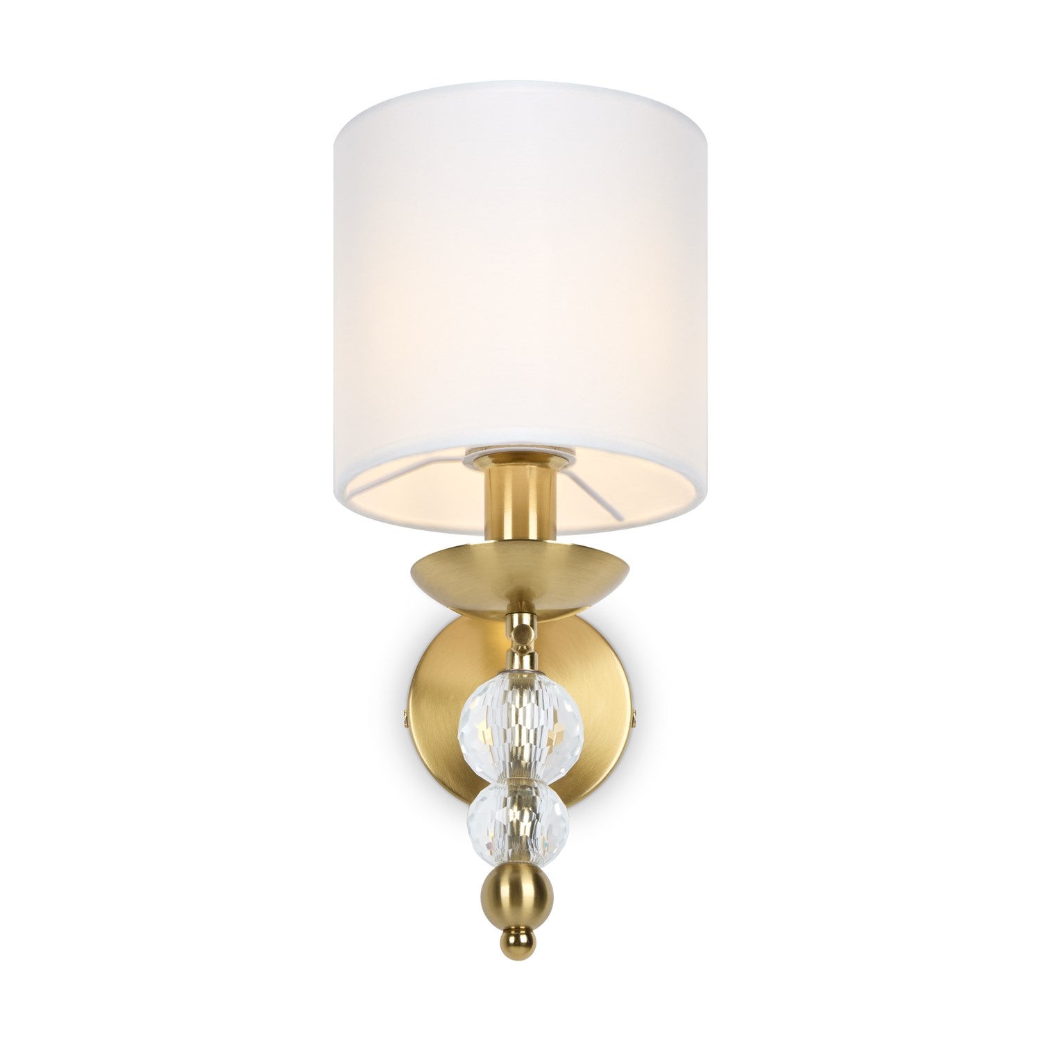 Freya Crystal Side Настенный светильник (бра) цвет: латунь FR1009WL-01BS
