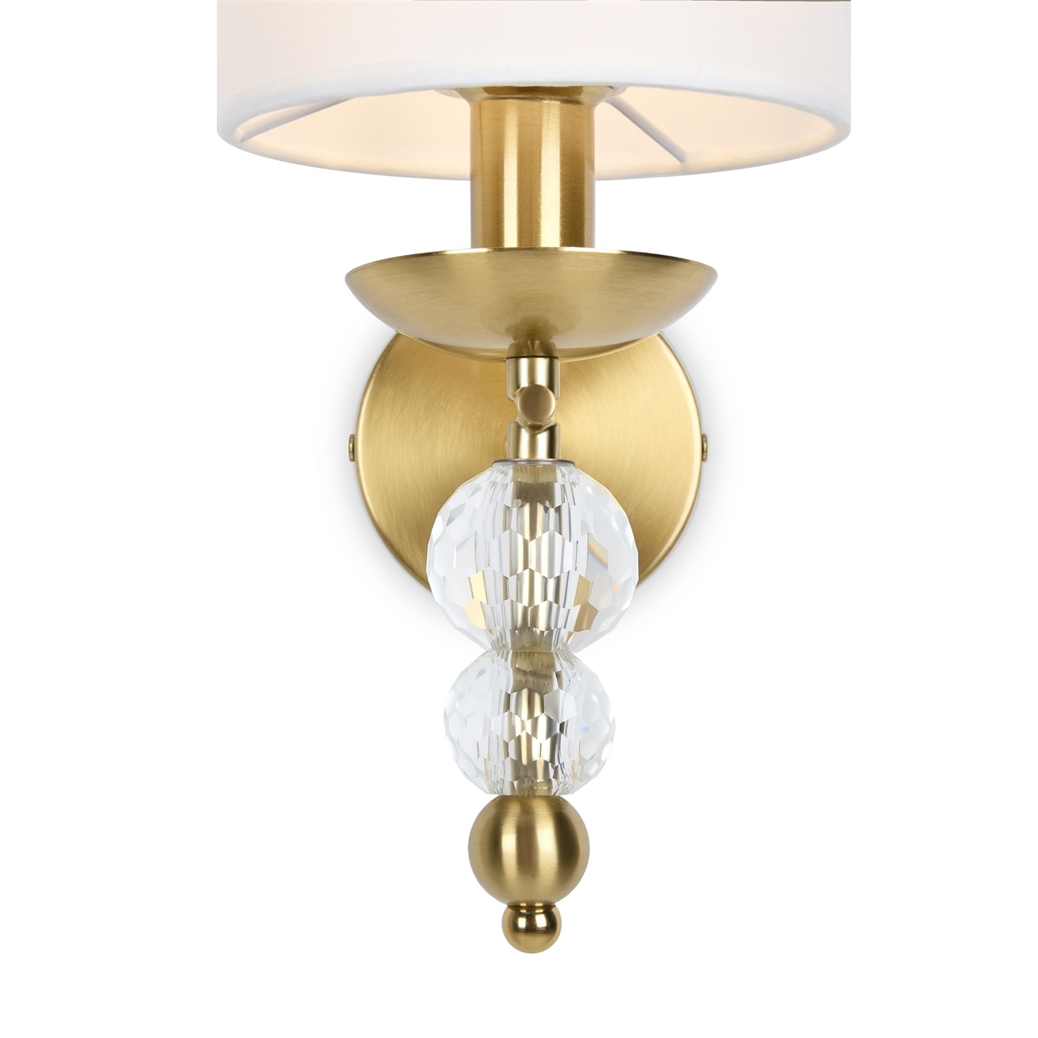 Freya Crystal Side Настенный светильник (бра) цвет: латунь FR1009WL-01BS