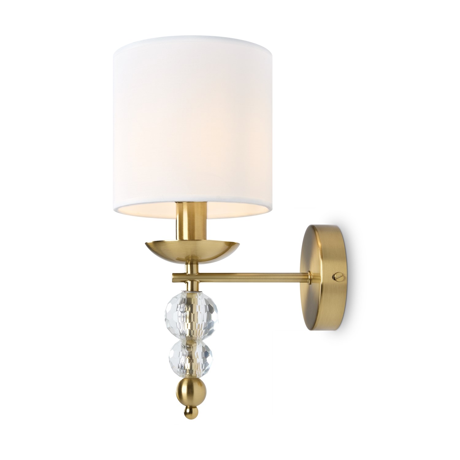Freya Crystal Side Настенный светильник (бра) цвет: латунь FR1009WL-01BS