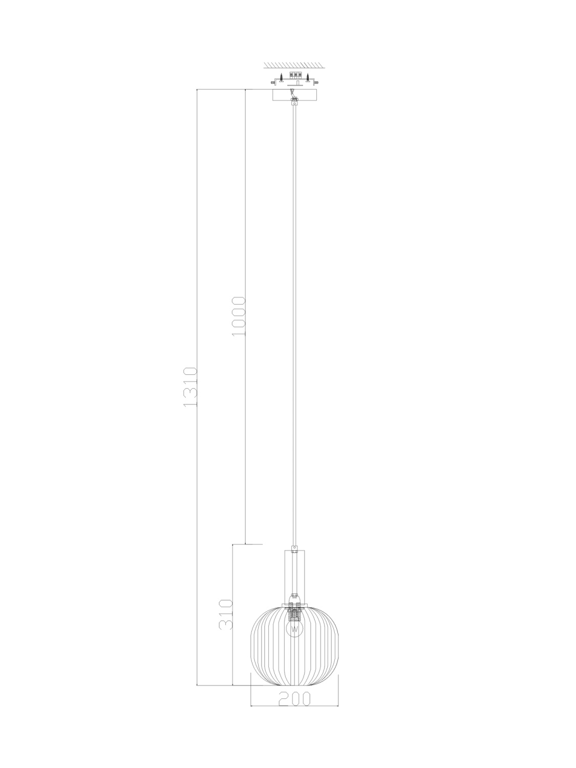 Freya Modern Zelma Подвесной светильник цвет: латунь FR8012PL-01AM