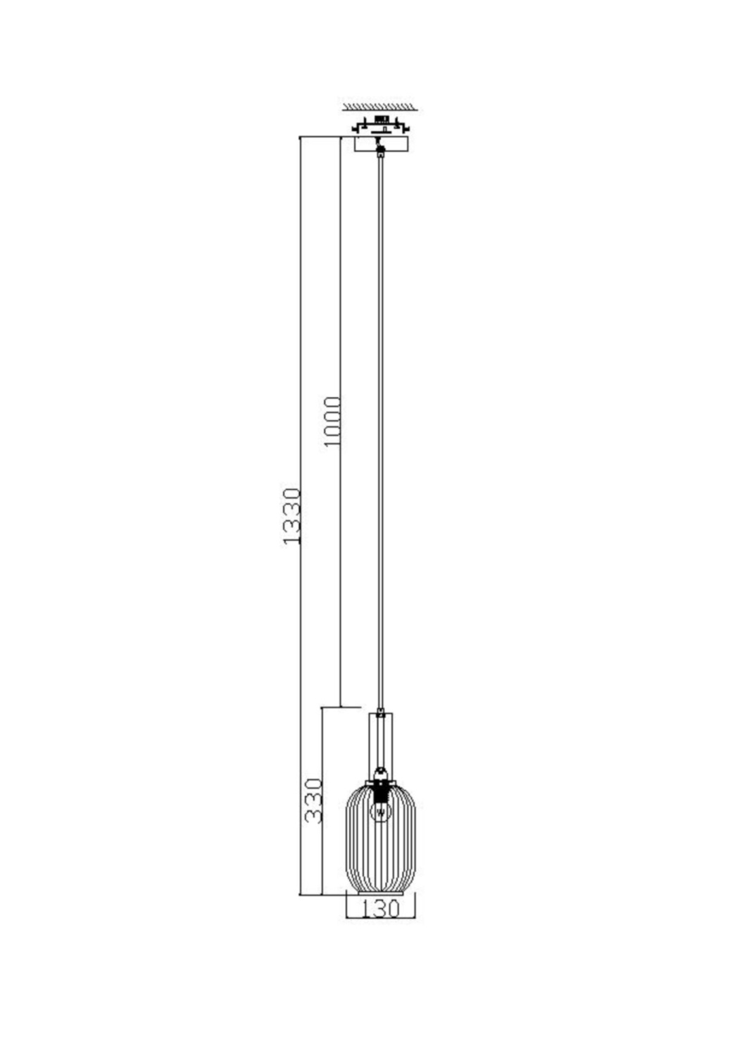 Freya Modern Zelma Подвесной светильник цвет: латунь FR8013PL-01AM