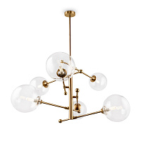 Freya Modern Maddison Люстра цвет: латунь FR5115PL-06BZ