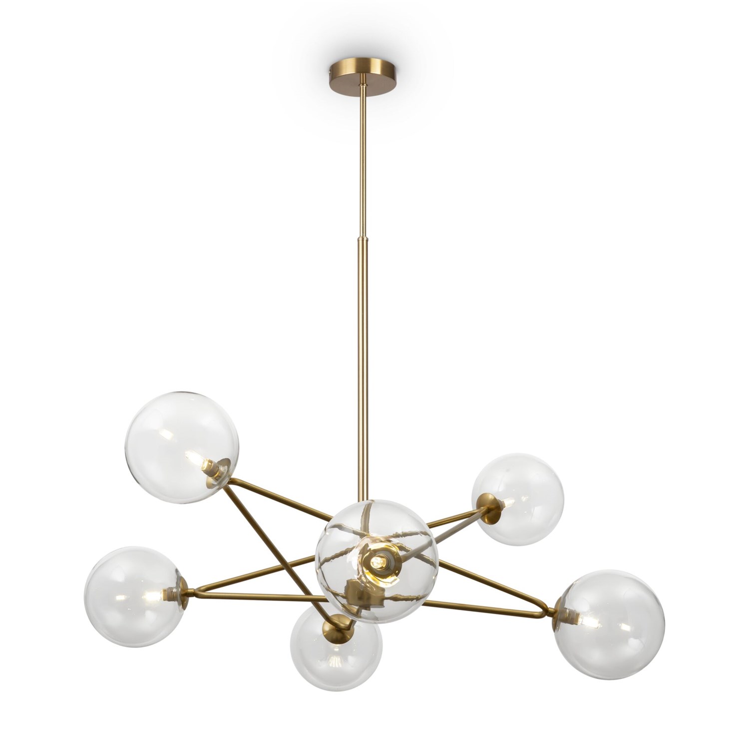 Freya Modern Bumble Подвесной светильник цвет: латунь FR5144PL-06TR