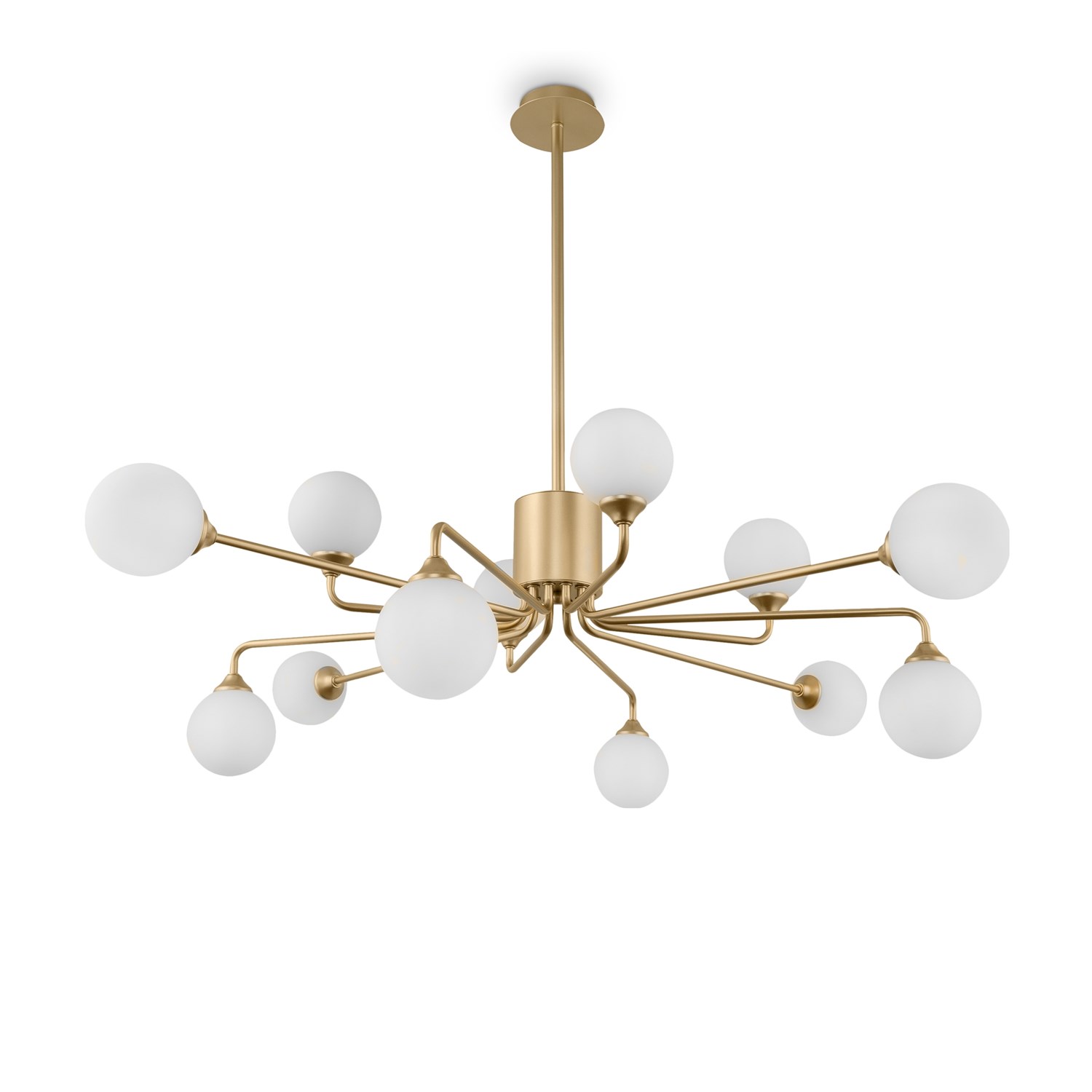 Freya Modern Alexis Люстра цвет: матовое золото FR5120PL-12G