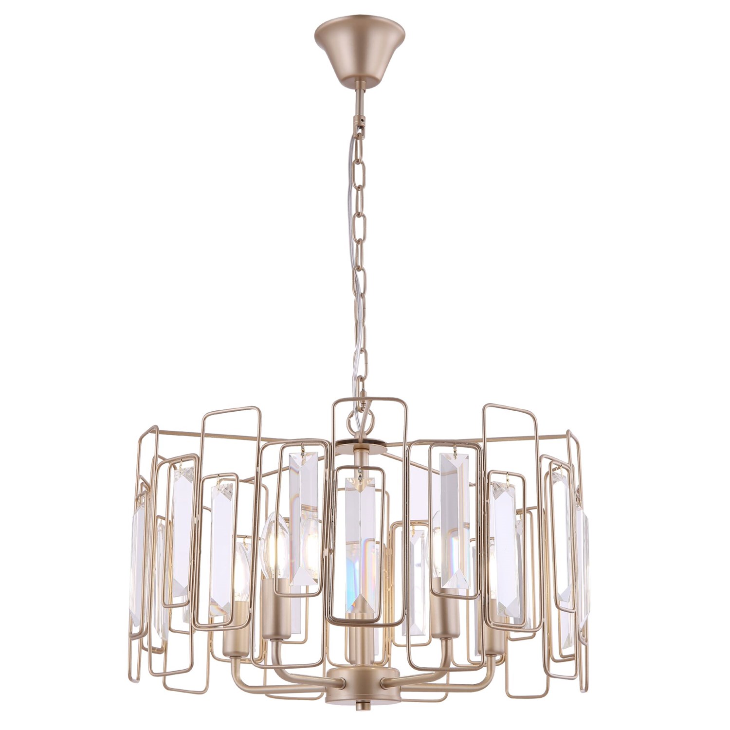 Freya Modern Rowena Люстра цвет: матовое золото FR5045PL-05G