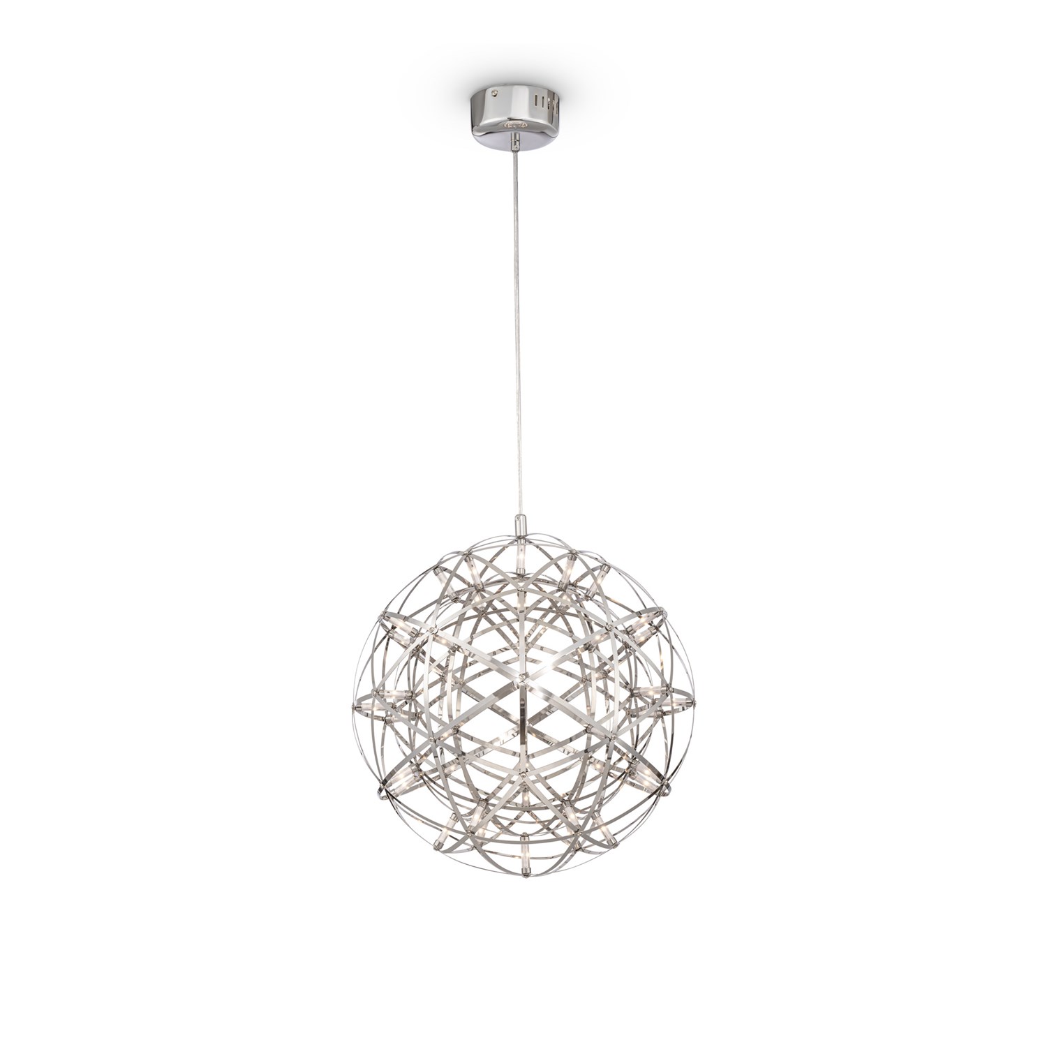 Freya Modern Amber Подвесной светильник цвет: хром FR5099PL-L21CH