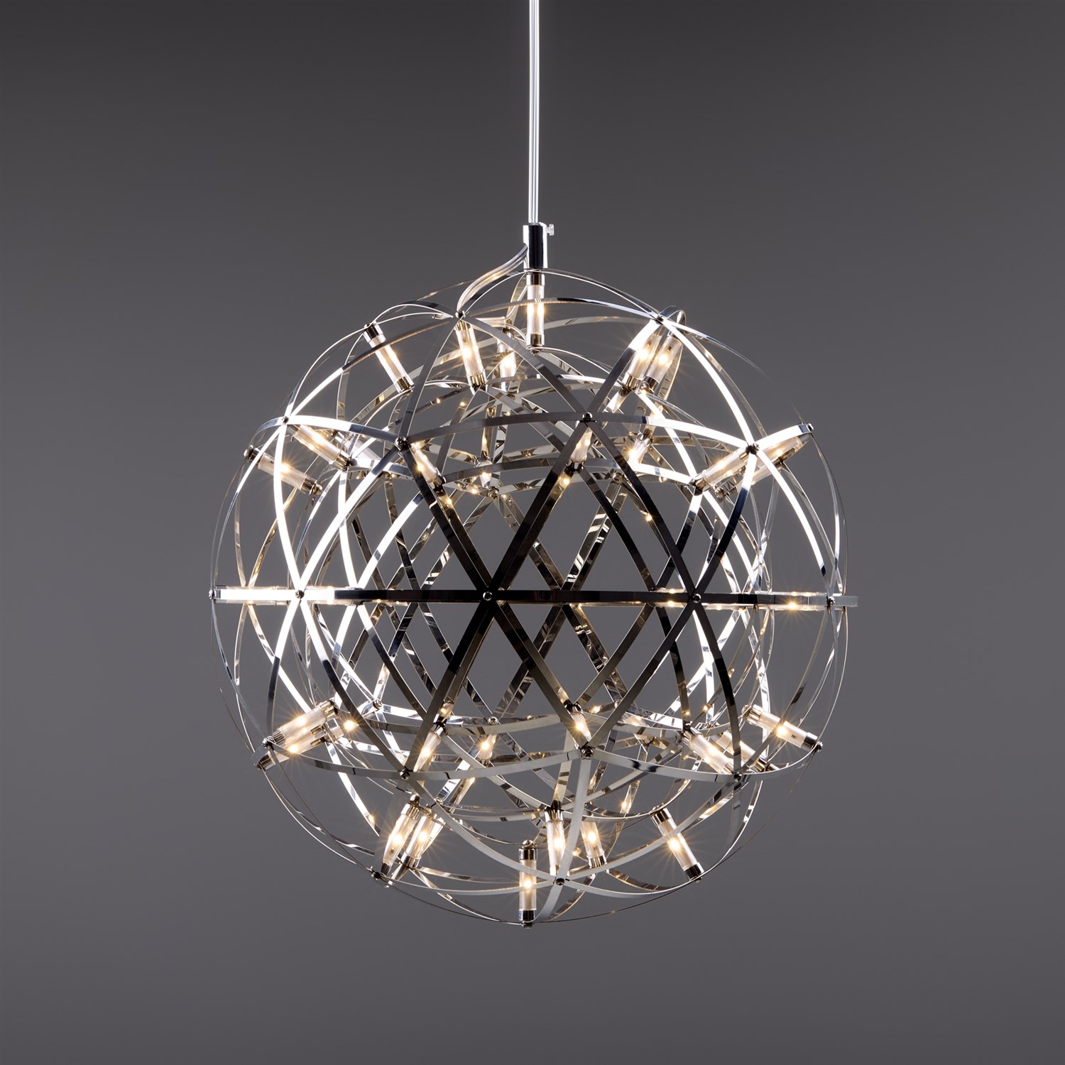 Freya Modern Amber Подвесной светильник цвет: хром FR5099PL-L21CH