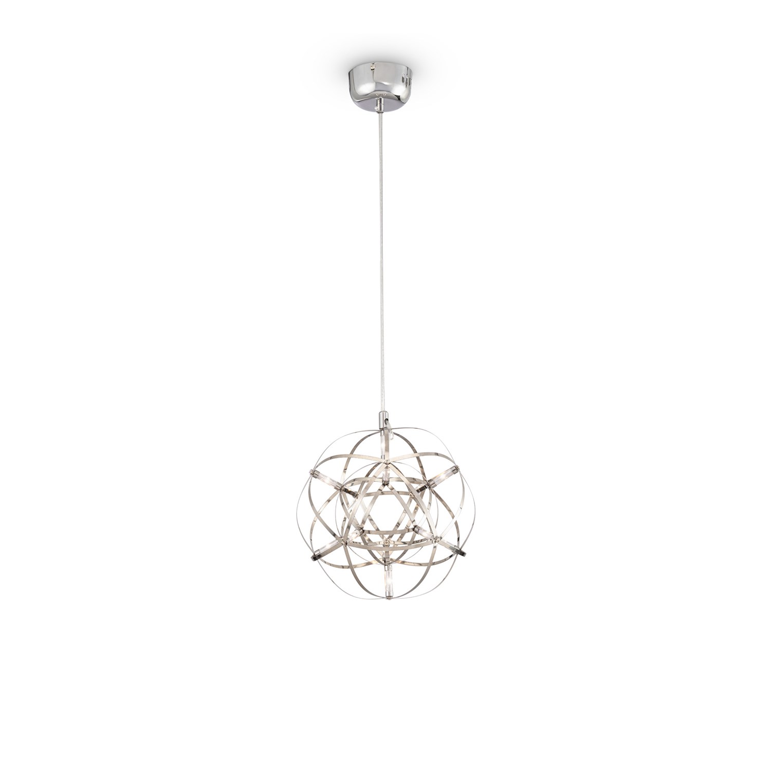 Freya Modern Amber Подвесной светильник цвет: хром FR5099PL-L6CH